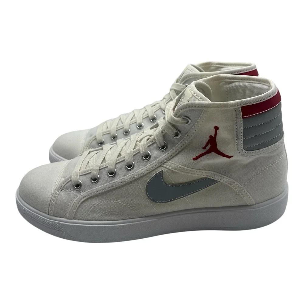 Air Jordan Sky High OG‎ Shoes Mens Sz 10 White Gym Red Grey Sneakers 819953-102